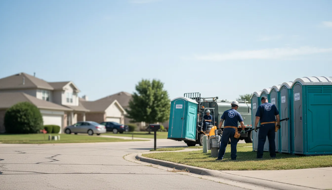 Porta Potty Rental in Andover, KS near me